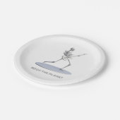 Der Planet Pappteller (Schrägansicht)