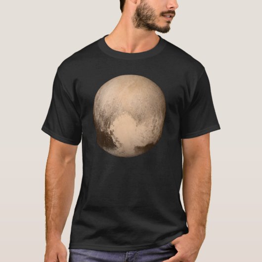 Der Planet Pluto T-Shirt (Vorderseite)
