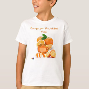 Der Planet PODZ™ "Orange Sie der saftigste" T - T-Shirt