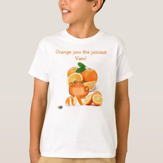 Der Planet PODZ™ "Orange you the Juciest"-T - Shir T-Shirt (Vorderseite)