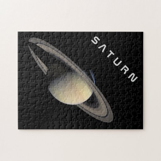Der Planet Saturn Puzzle (Horizontal)