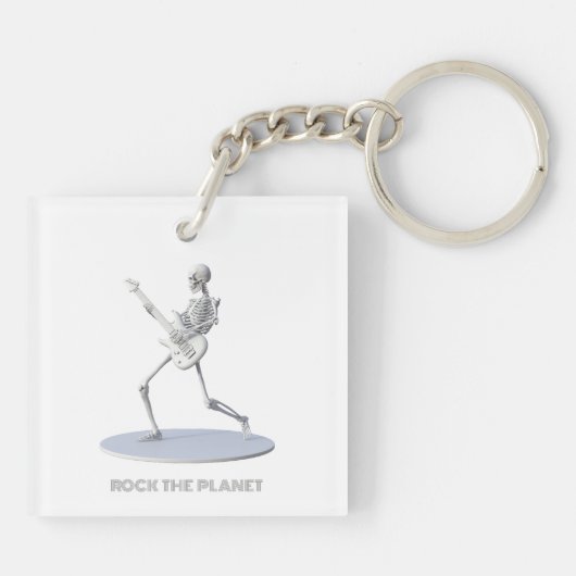 Der Planet Schlüsselanhänger (Rückseite)