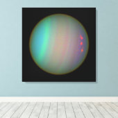 Der Planet Uranus Leinwanddruck (Insitu (Holzboden))