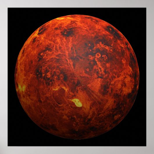 Der Planet Venus - 3D-Effekt Poster (Vorne)