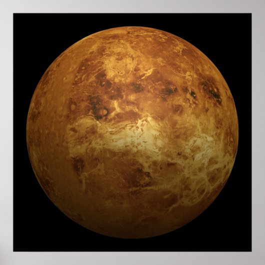 Der Planet Venus - 3D-Effekt Poster (Vorne)
