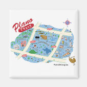 Der Plano Texas Magnet (Vorne)