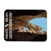 Der Platz - Anza-Borrego Wüste Staat Park Magnet (Horizontal)