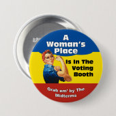 DER PLATZ EINER FRAU BUTTON (Vorne & Hinten)