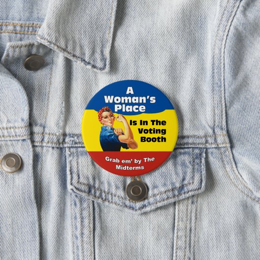 DER PLATZ EINER FRAU BUTTON (Beispiel)