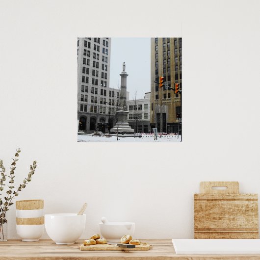 DER PLATZ IN YOUNGSTOWN POSTER (Küche)