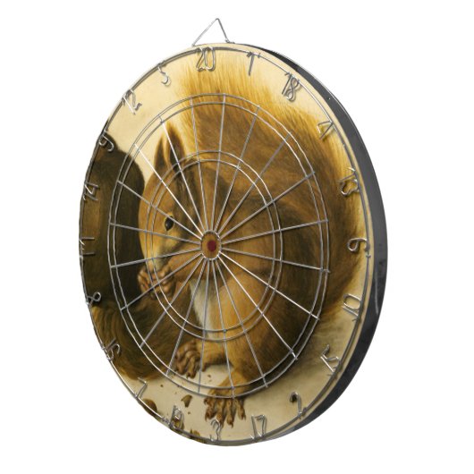 DER PLATZ MIT NUTEN DARTSCHEIBE (Vorderseite rechts)