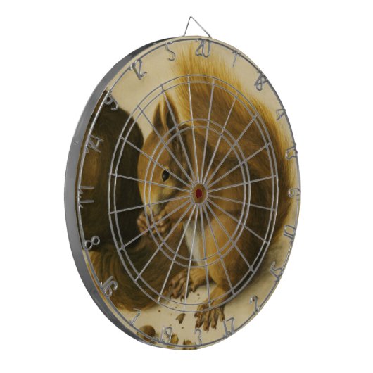 DER PLATZ MIT NUTEN DARTSCHEIBE (Vorderseite Links)