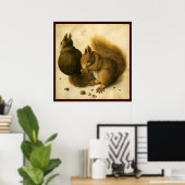 DER PLATZ MIT NUTEN POSTER (Heimbüro)