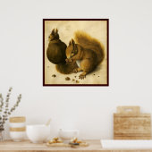 DER PLATZ MIT NUTEN POSTER (Küche)