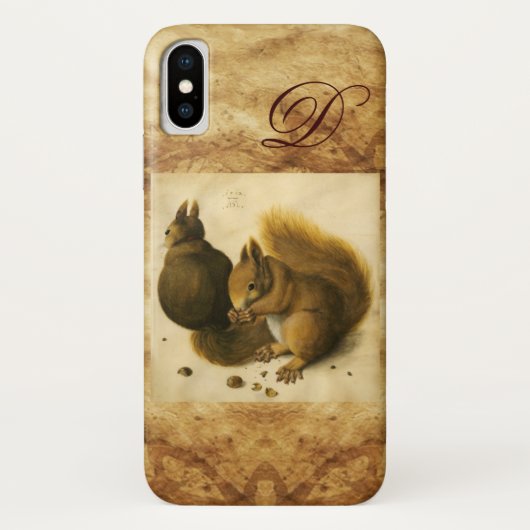 DER PLATZ MIT NUTS-MONOGRAMM Case-Mate iPhone HÜLLE (Rückseite)