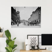 Der Platz Poster (Heimbüro)