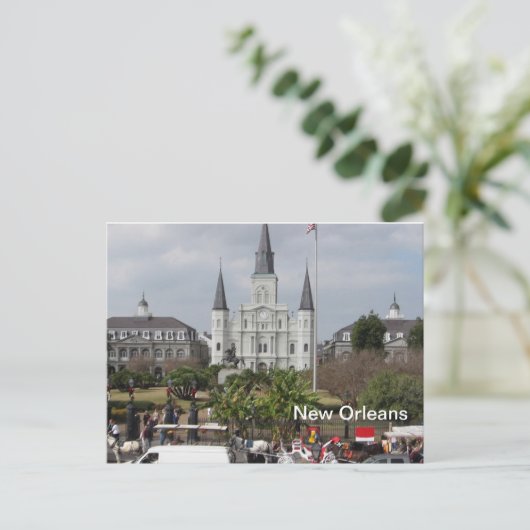 Der Platz Postkarte (Stehend Vorderseite)