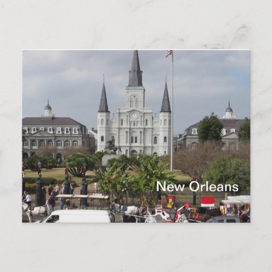 Der Platz Postkarte (Vorderseite)