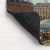 Der Platz Royale mit der königlichen Kutschen, Mousepad (Ecke)