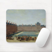 Der Platz Royale mit der königlichen Kutschen, Mousepad (Mit Mouse)
