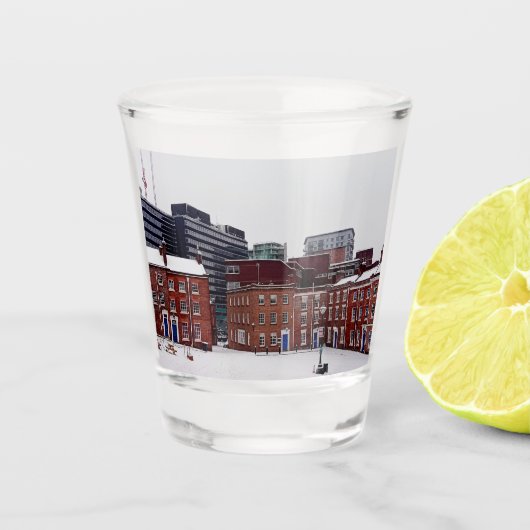Der Platz Schnapsglas (Vorderseite)