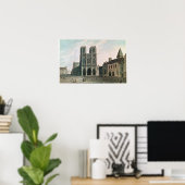 Der Platz vor Notre-Dame Poster (Heimbüro)