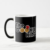 Der Plätzchen-König Coffee Mug Verwandlungstasse (Links)