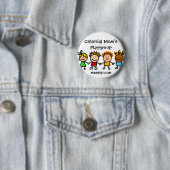Der Playgroup der KolonialMama Logo-Knopf Button (Beispiel)