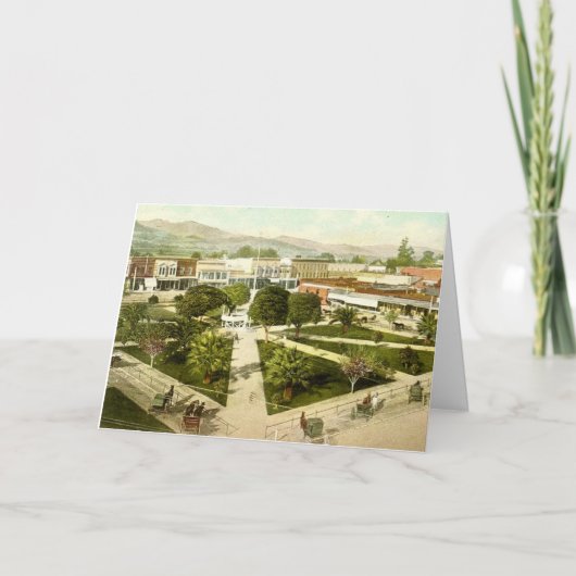 Der Plaza at Healdsburg Card (Vorderseite)