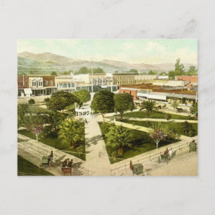 Der Plaza in Healdsburg Postkarte
