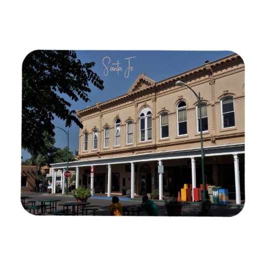 Der Plaza Santa Fe New Mexico Magnet (Horizontal)