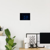 Der Pleiades-Star-Cluster Poster (Heimbüro)