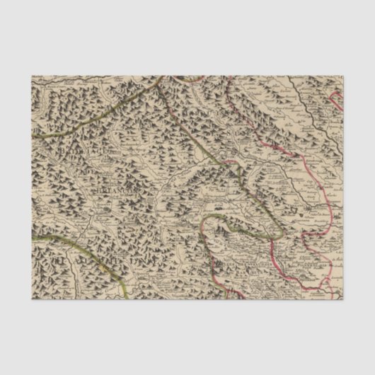 Der Po-Tal Seidenpapier (Vorderseite)