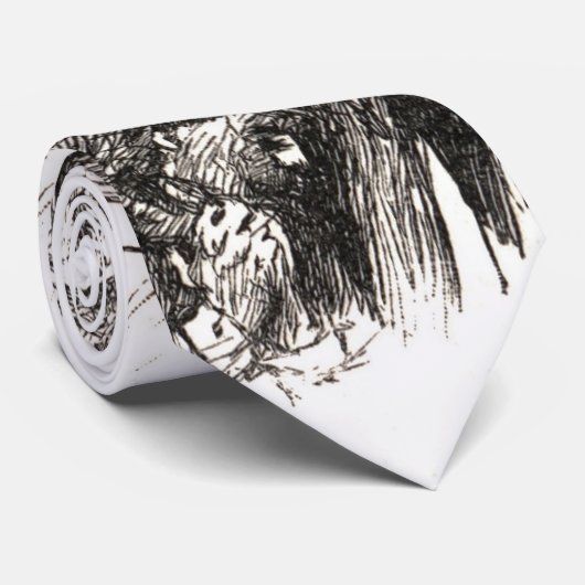 Der Pöbel ergriff den Trabanten Krawatte (Gerollt)