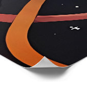 Der Podcaster-Desaster Ken Gage SciFi Poster (Ecke)