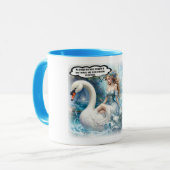 Der Poetische Schwan-Reiter-Mug Tasse (Vorderseite Links)