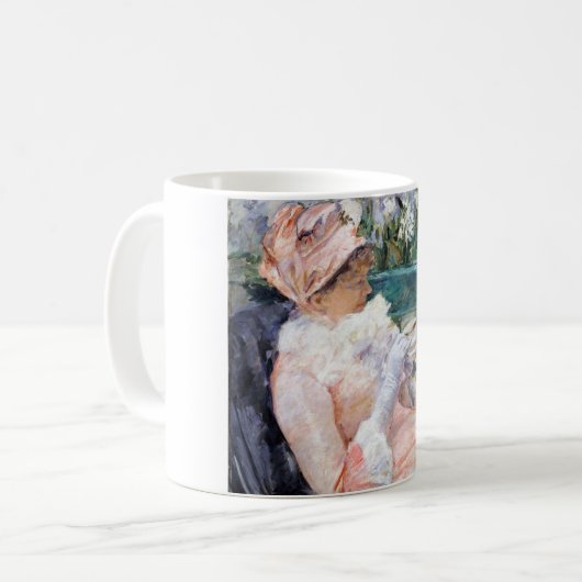 Der Pokal der Tee, Mary Cassatt Kaffeetasse (Vorderseite Links)