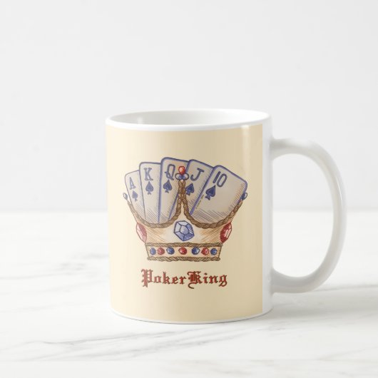 Der Poker König Kaffeetasse (Rechts)