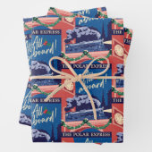 Der Polar Express - Alle auf dem Vormarsch! Geschenkpapier Set (Beispiel)
