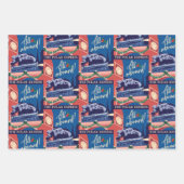 Der Polar Express - Alle auf dem Vormarsch! Geschenkpapier Set (Vorderseite)