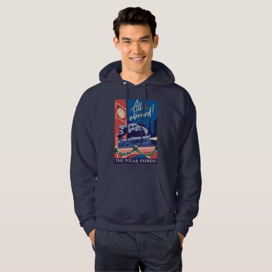 Der Polar Express - Alle auf dem Vormarsch! Hoodie (Vorne ganz)