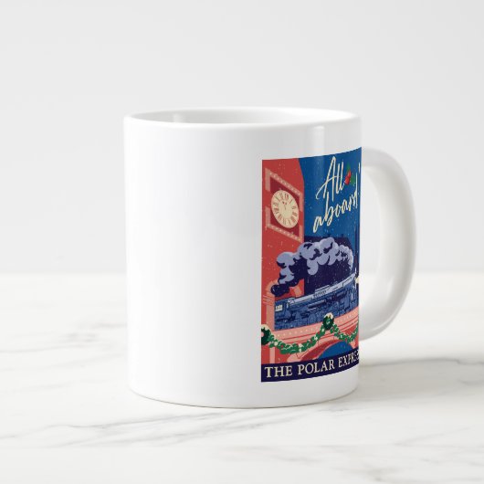 Der Polar Express - Alle auf dem Vormarsch! Jumbo-Tasse (Vorderseite Rechts)