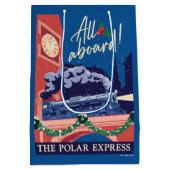 Der Polar Express - Alle auf dem Vormarsch! Mittlere Geschenktüte (Rückseite)