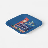 Der Polar Express - Alle auf dem Vormarsch! Pappteller (Gewinkelt)