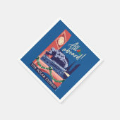Der Polar Express - Alle auf dem Vormarsch! Serviette (Ecke)