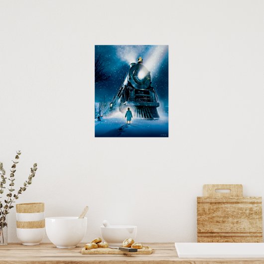 Der Polar Express Pajama Poster (Küche)
