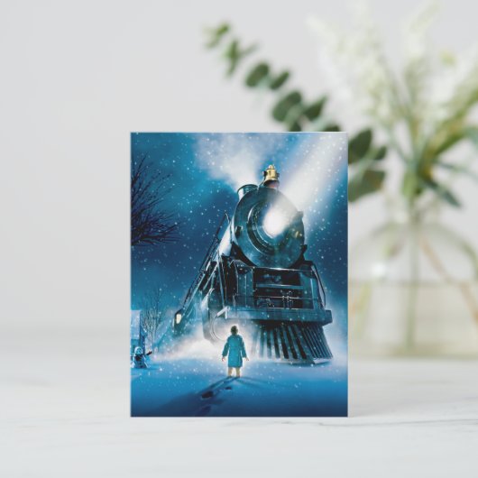 Der Polar Express Pajama Postkarte (Stehend Vorderseite)