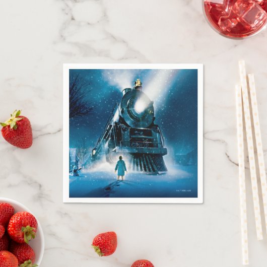 Der Polar Express Pajama Serviette (Beispiel)