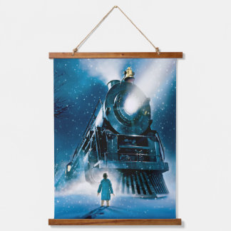 Der Polar Express Pajama Wandteppich Mit Holzrahmen