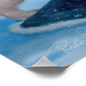 Der Polarbär und die Schneefronzessin Poster (Ecke)